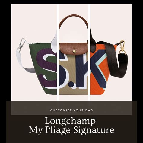 longchamp pliage signature.